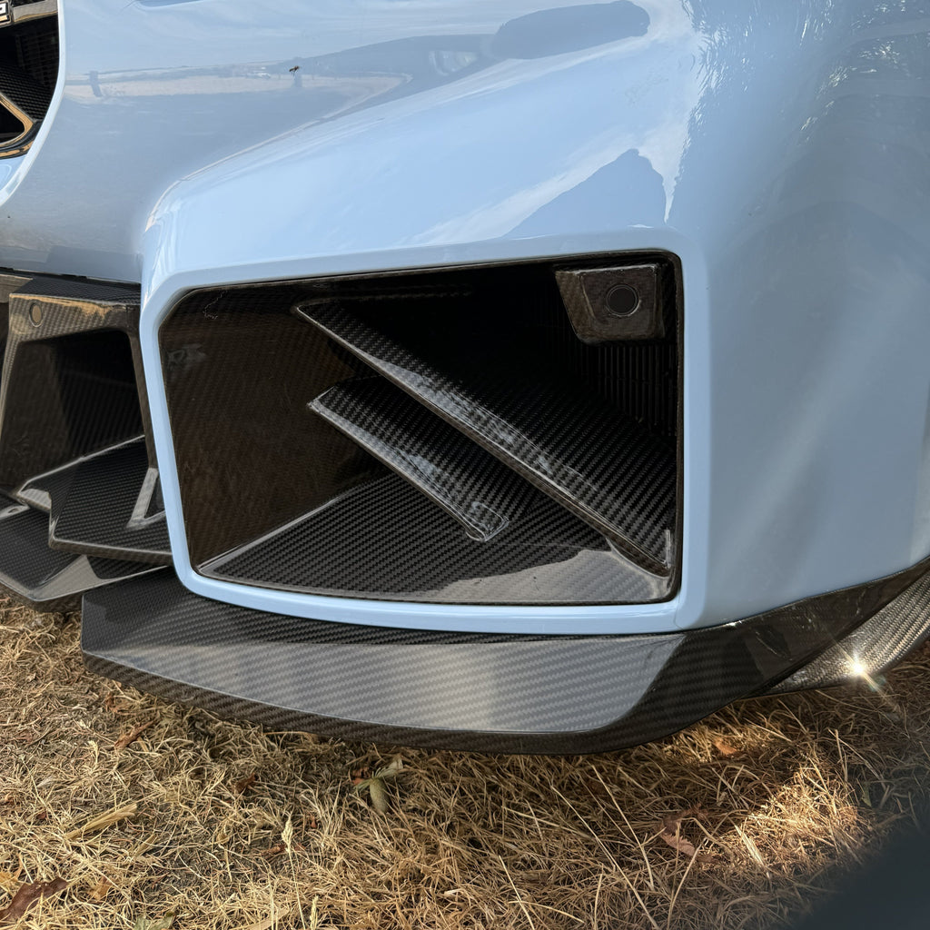 SQ Style Pre-Preg Carbon Fibre Front Air Ducts for BMW G87 M2 23-Present