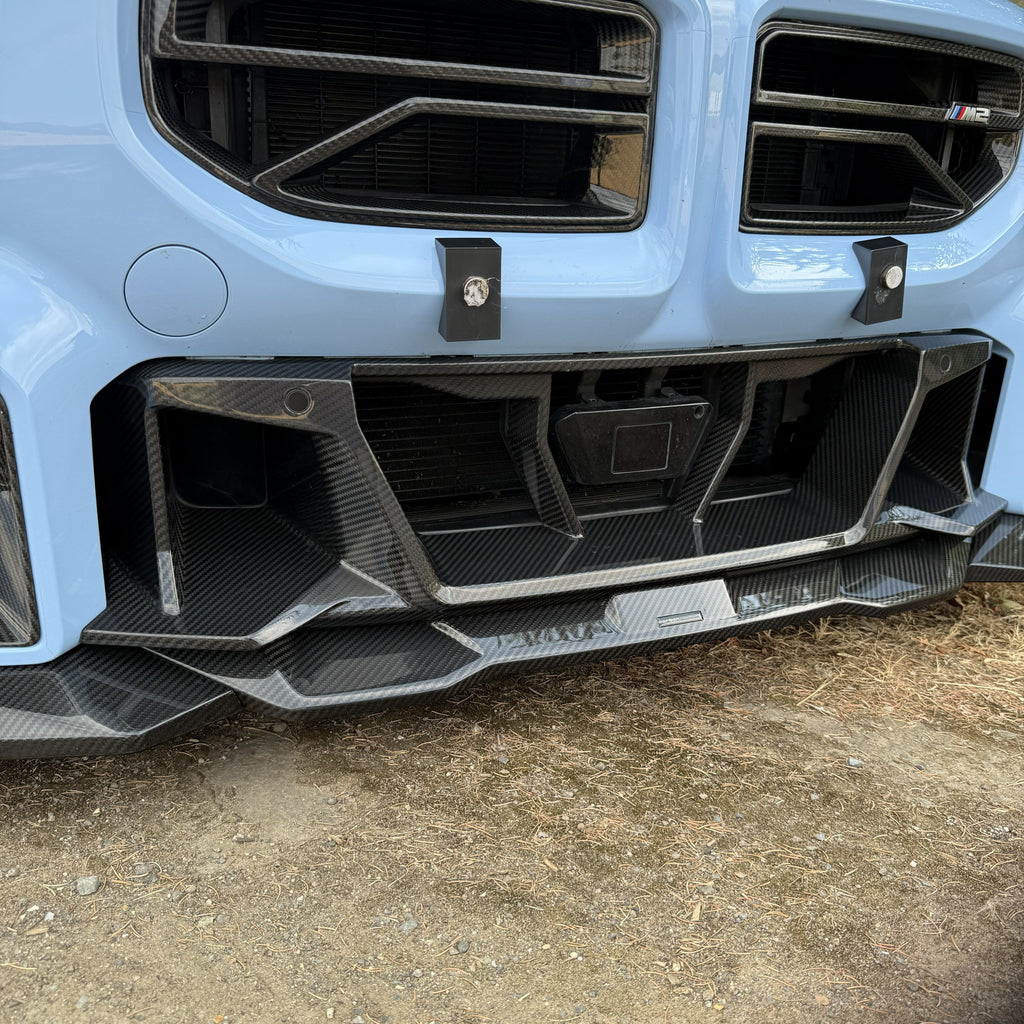 SQ Style Pre-Preg Carbon Fibre Front Bumper Trim for BMW G87 M2 23-Present