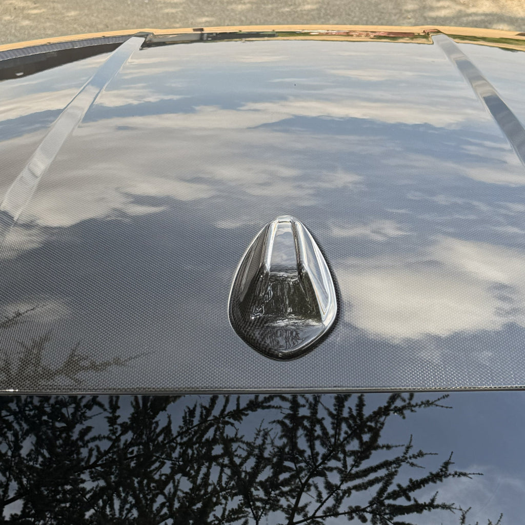 Pre-Preg Carbon Fibre Antenna Trims for BMW G87 M2 G20 3 Series LCI 23-Present