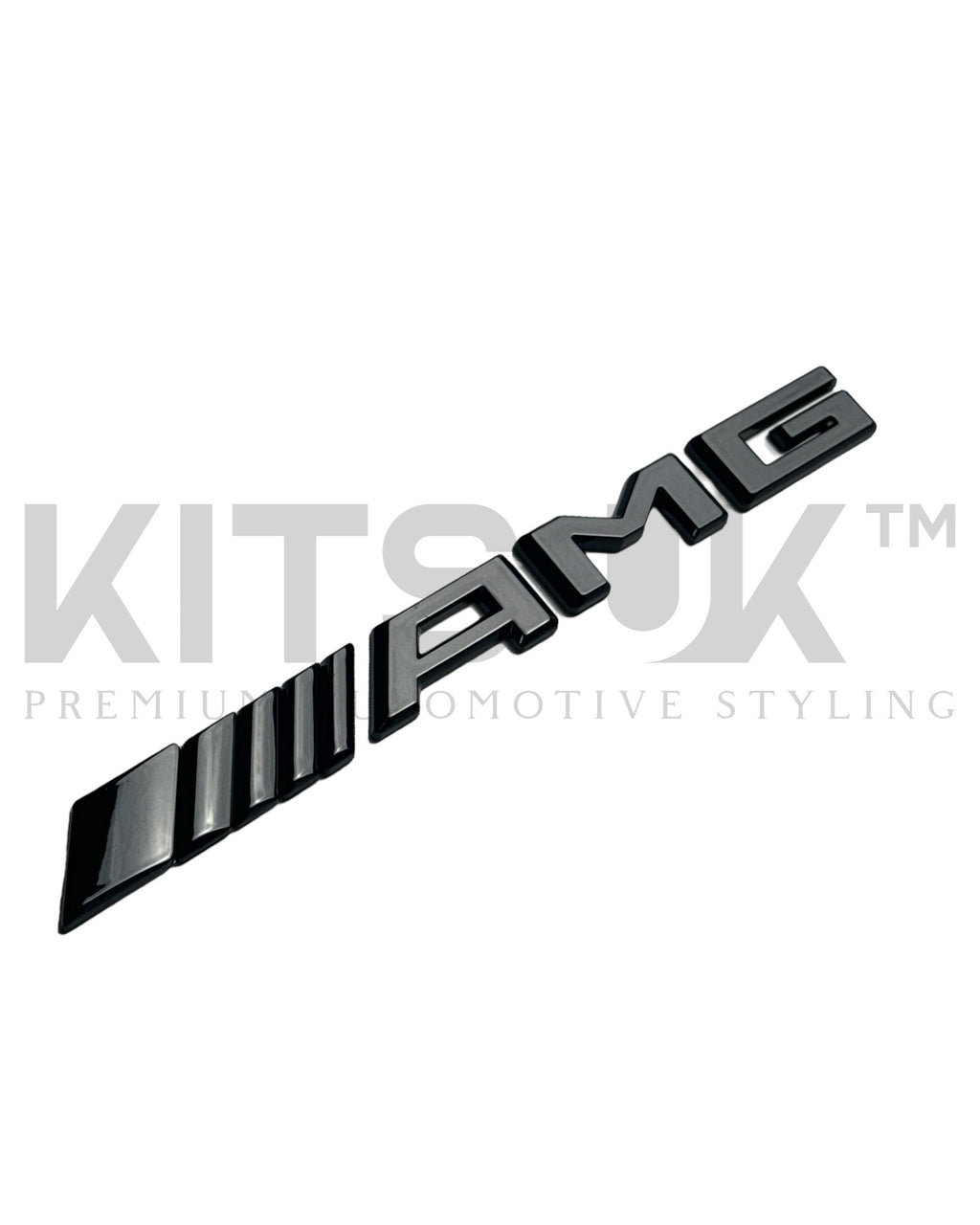 Mercedes AMG A35A45C43C63 Gloss Black Tailgate Badge
