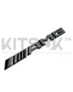 Mercedes AMG A35A45C43C63 Gloss Black Tailgate Badge