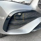 Gloss Black Front Bumper Side Grille Trims for Mercedes Benz W177 A Class AMG & A35 23-25