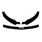 V Style Gloss Black Front Splitter for Mercedes Benz W177 A Class A45 & A45S 18-22