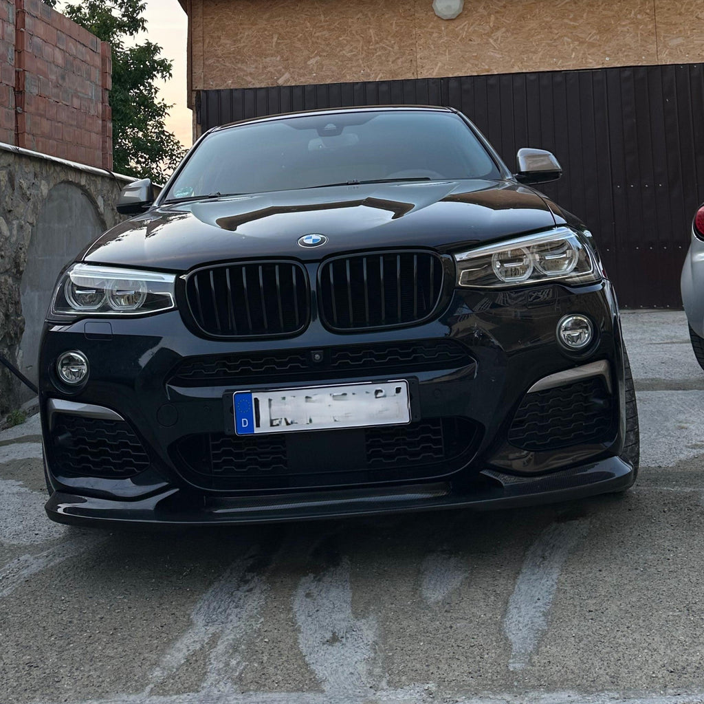 Carbon Fibre Front Splitter for BMW F25 X3 F26 X4 M Sport 15-18