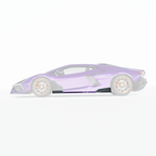 LAMBORGHINI REVUELTO CARBON FIBRE SIDE SKIRTS - CT DESIGN