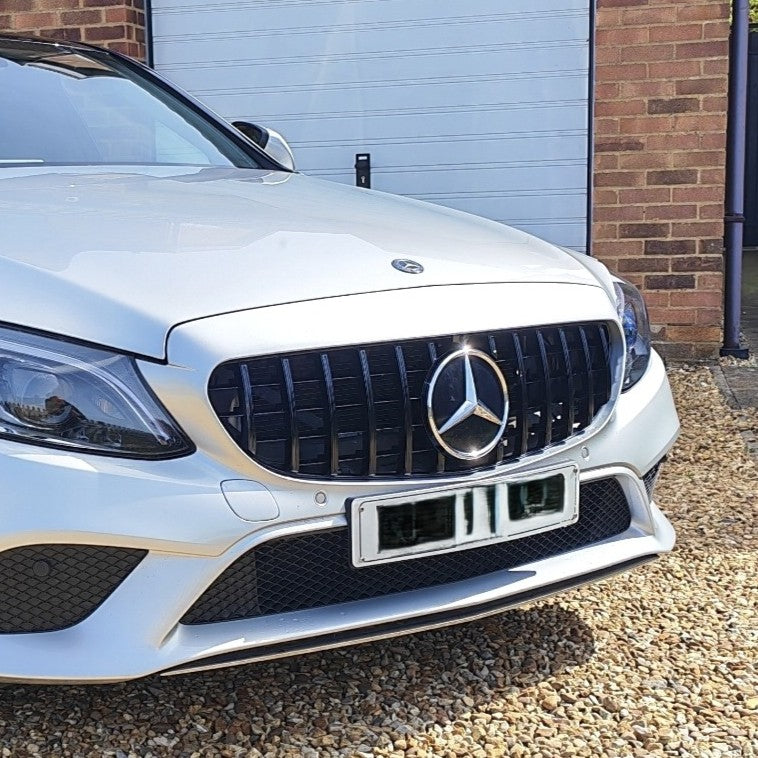 GT Style Front Grille for Mercedes Benz W205 C Class 14-18