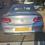 A Style Carbon Fibre Boot Spoiler for Mercedes Benz A205 C Class Convertible 15-21