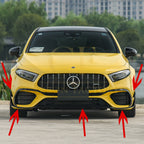 Gloss Black Canards for Mercedes Benz W177 A45 A45S 18-25