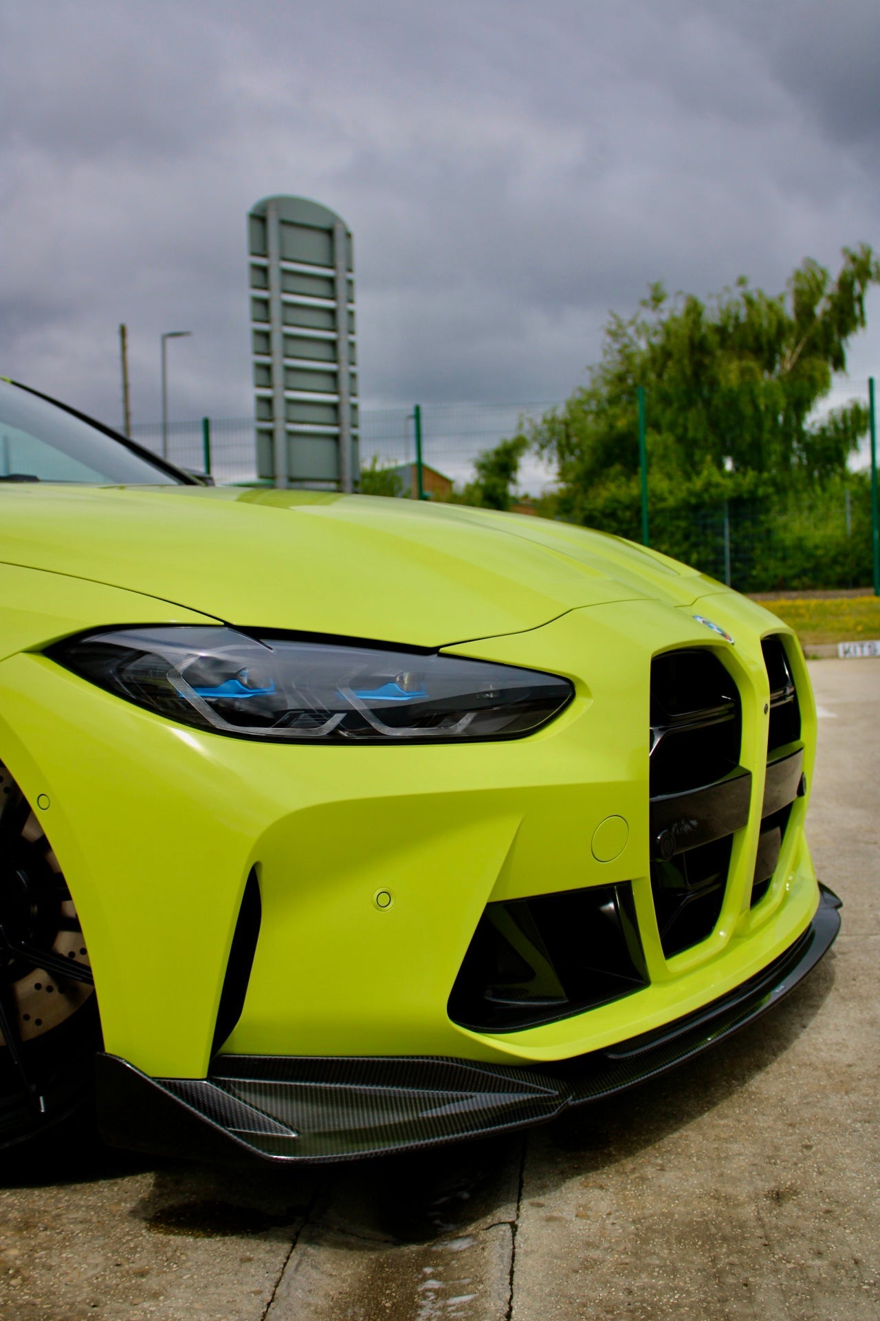 BMW G80G81G82G82 Gloss Black CSL Style Grille (With/Without ACC)