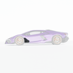 LAMBORGHINI REVUELTO MATTE CARBON FIBRE DOOR TRIM - CT DESIGN