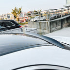 Gloss Black Roof Spoiler for Mercedes Benz W205 C Class Saloon 15-21