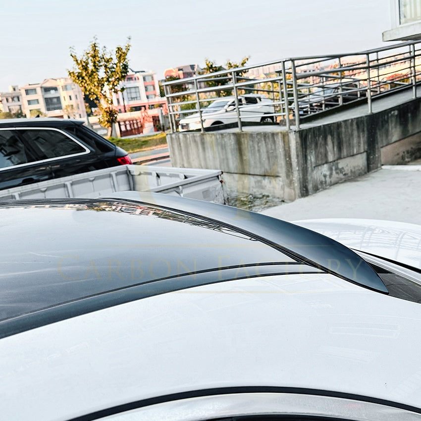 Gloss Black Roof Spoiler for Mercedes Benz W205 C Class Saloon 15-21