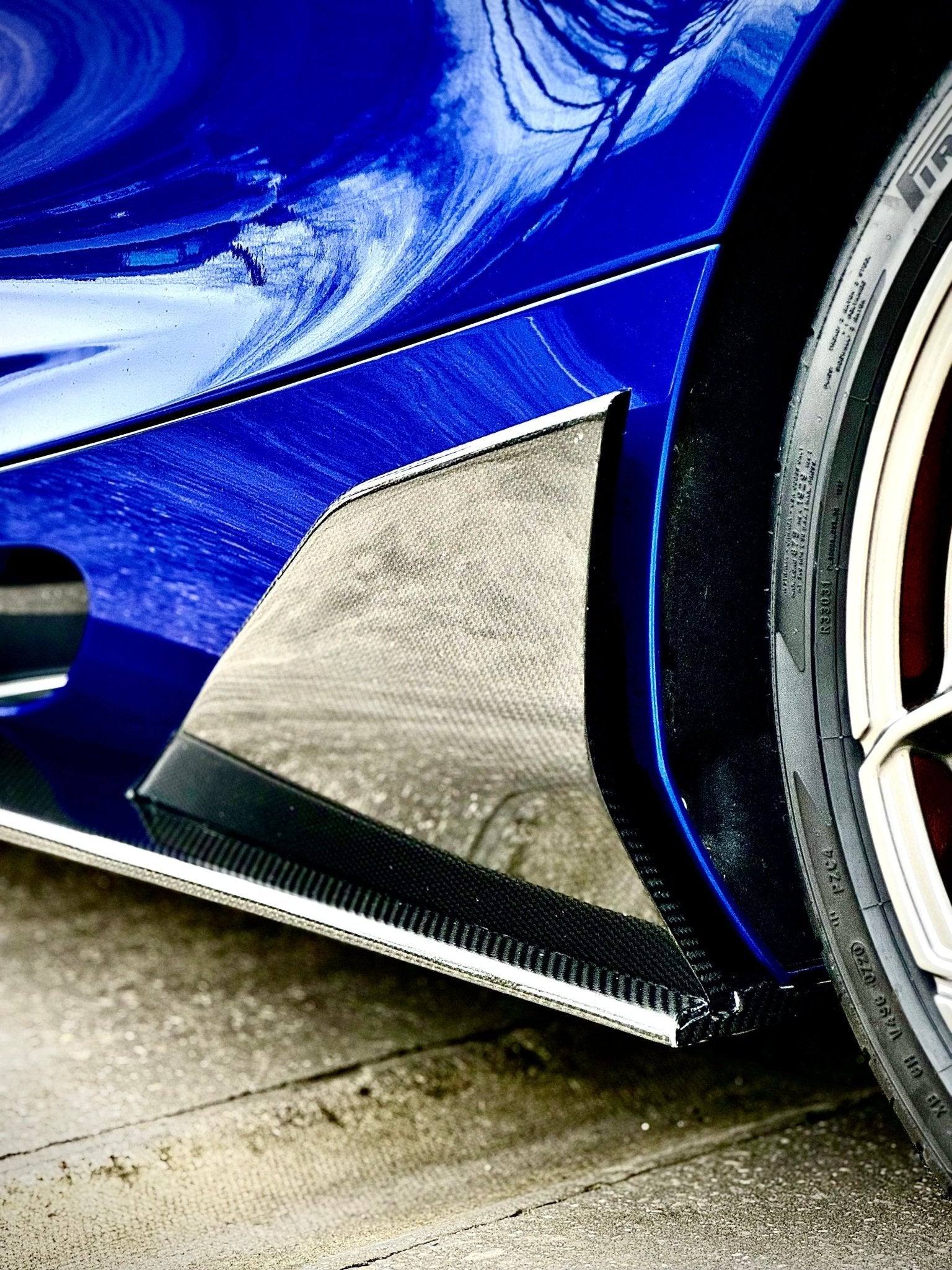 MCLAREN 720S CARBON FIBRE CT DESIGN SIDE SKIRTS