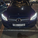 Diamond Style Front Grille for Mercedes Benz W205 C Class 14-18