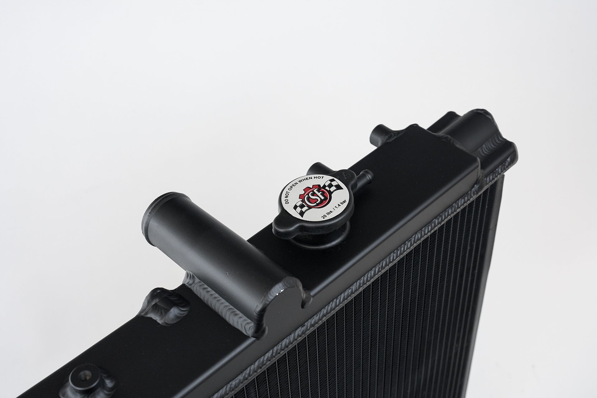 CSF 93-98 Toyota A80 Supra (NA/TT) High-Performance All-Aluminum Radiator - Black