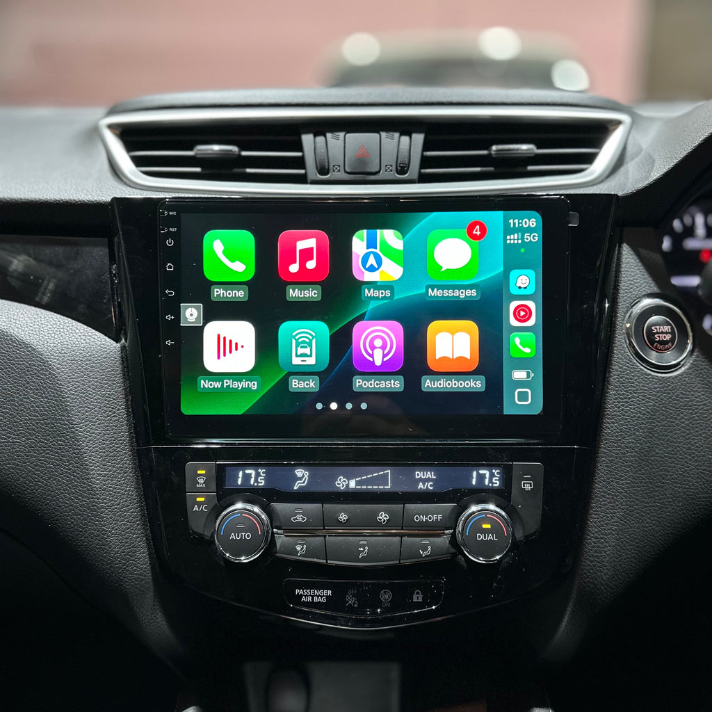 Nissan Qashqai / X-Trail Rogue T32 Apple Carplay / Android Auto 10" Stereo Upgrade (2013-20)