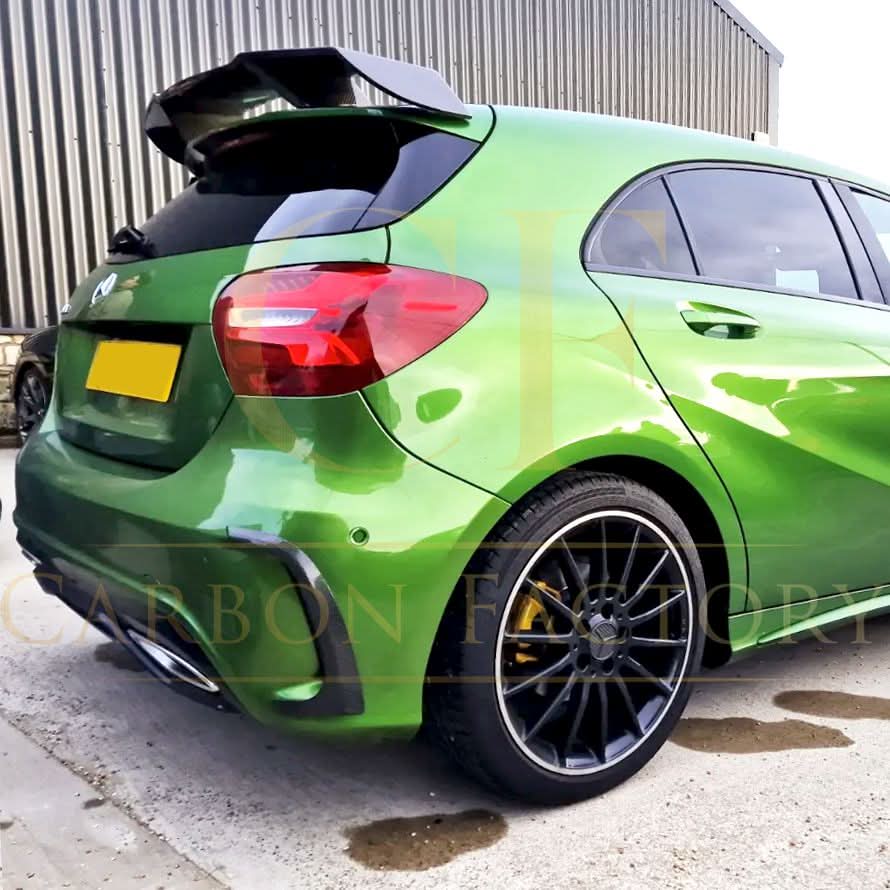 Carbon Fibre Rear Bumper Vents Exterior Trims for Mercedes A-Class W176 AMG  &A45 13-15