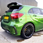 Carbon Fibre Rear Bumper Vents Exterior Trims for Mercedes A-Class W176 AMG  &A45 13-15