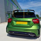 Carbon Fibre Rear Bumper Vents Exterior Trims for Mercedes A-Class W176 AMG  &A45 13-15