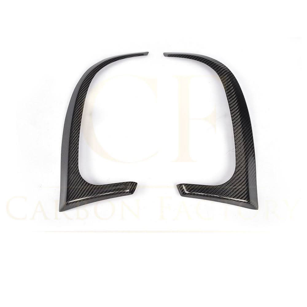 Carbon Fibre Rear Bumper Vents Exterior Trims for Mercedes A-Class W176 AMG  &A45 13-15