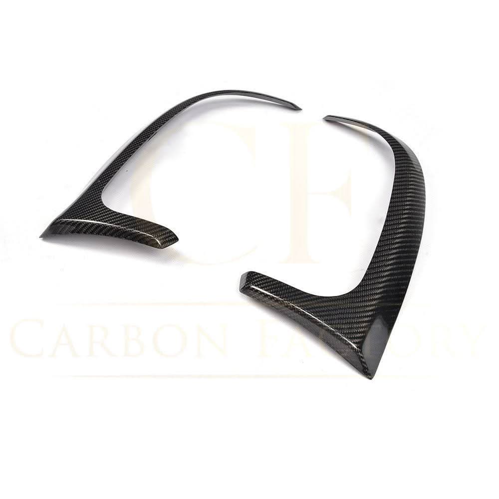 Carbon Fibre Rear Bumper Vents Exterior Trims for Mercedes A-Class W176 AMG  &A45 13-15