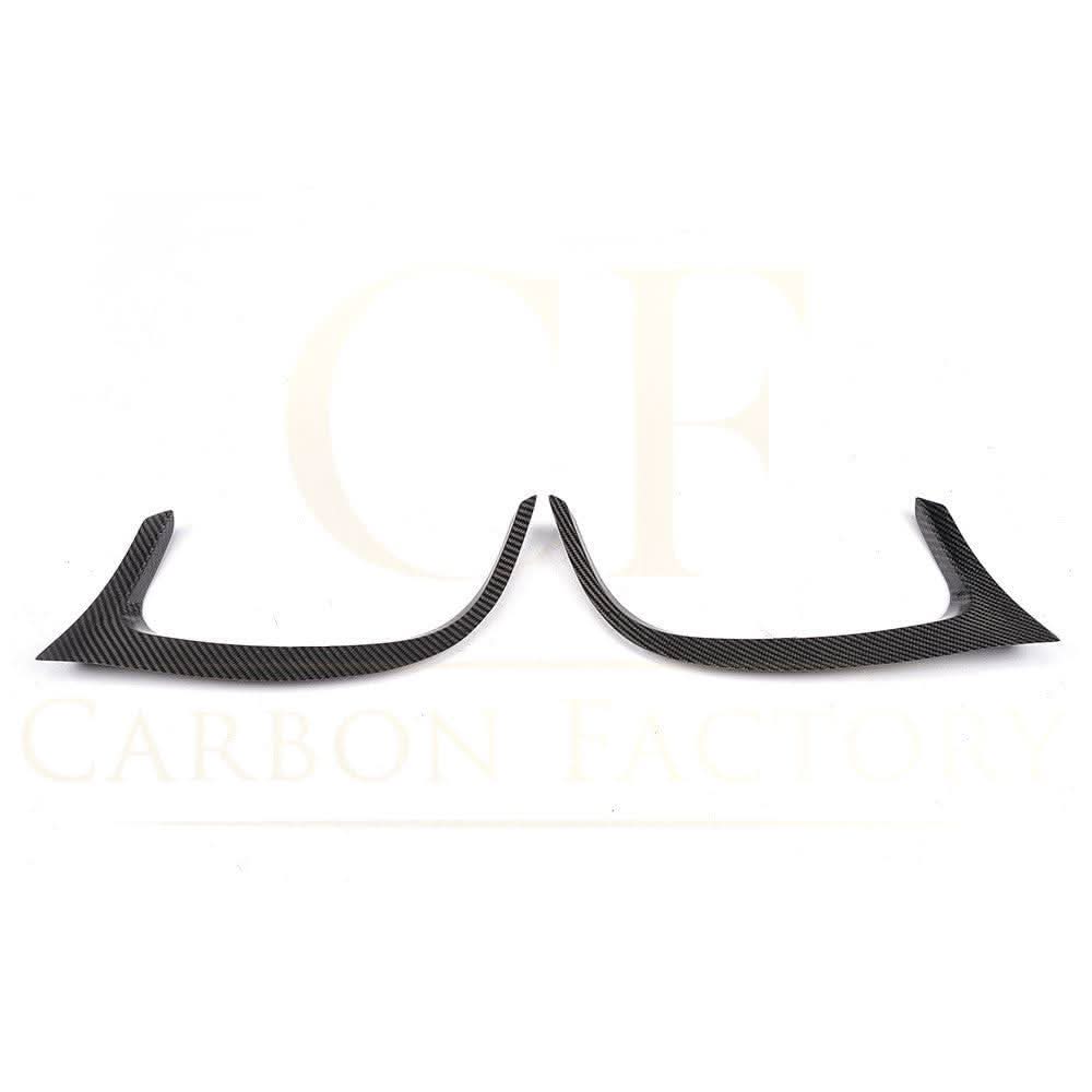 Carbon Fibre Rear Bumper Vents Exterior Trims for Mercedes A-Class W176 AMG  &A45 13-15