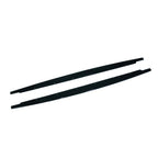 BMW 3 SERIES E90/E91 2005-2013 GLOSS BLACK SIDE SKIRTS - V2