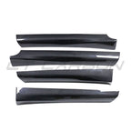 TESLA MODEL 3 2017-2023 CARBON FIBRE INTERIOR DOOR PANEL TRIM ADD ON