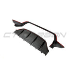 PORSCHE TAYCAN / TAYCAN 4 / TAYCAN 4S / TAYCAN GTS 2019+ CARBON FIBRE DIFFUSER