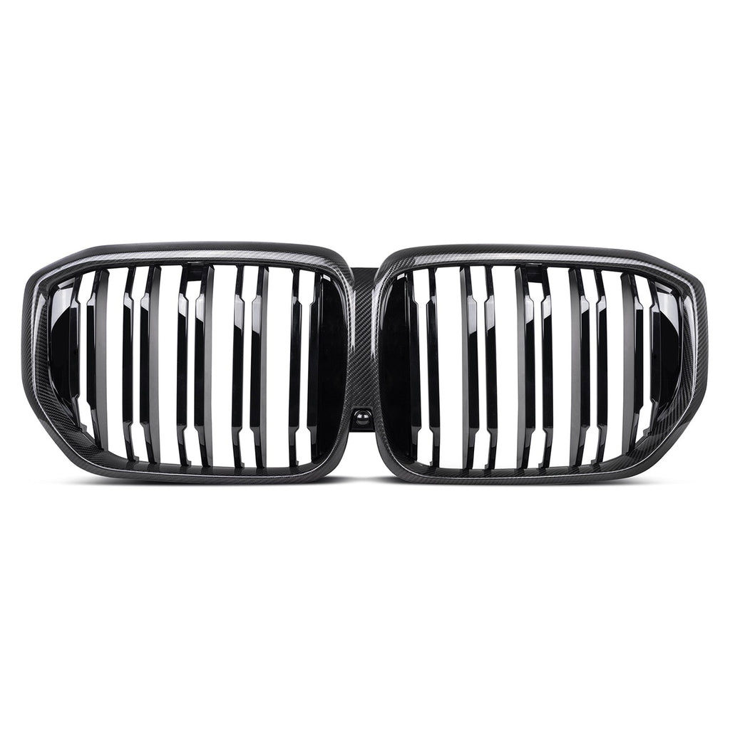 MHC+ BMW G05 LCI X5 Dual Slat Pre Preg Carbon Fibre Front Grille