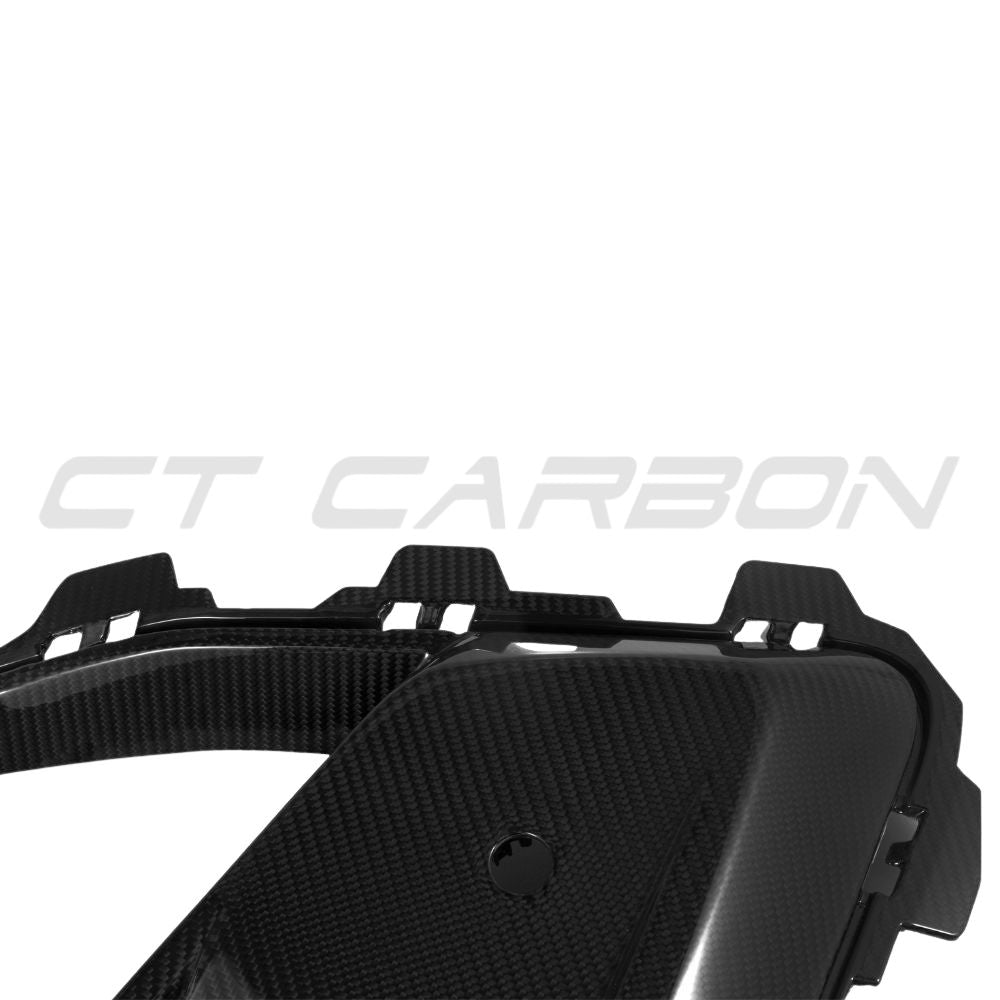 BMW X5M LCI 2023+ CARBON FIBRE FRONT BUMPER TRIM