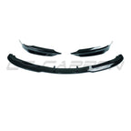 BMW 3 SERIES E90/E91 SE 2005-2009 GLOSS BLACK SPLITTER - V2