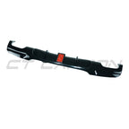 BMW 3 SERIES E90/E91 2005-2011 GLOSS BLACK LED DIFFUSER - QUAD TIP