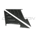 BMW G82 M3 2020+ DRY CARBON FIBRE MIRROR PILLAR TRIM