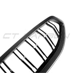BMW Z4 G29 2018-2022 DOUBLE SLAT CARBON FIBRE GRILLE