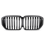 MHC+ BMW G05 LCI X5 Single Slat Pre Preg Carbon Fibre Front Grille