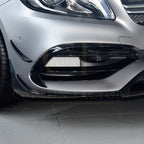 AMG Gloss Black Canards Winglets Splitter (7 Pieces) for Mercedes Benz W176 A Class 16-18