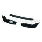 BMW X3M/X4M F97/F98 2017-2021 GLOSS BLACK SPLITTER - V2