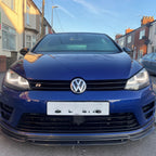 OZ Style Carbon Fibre Front Splitter for VW Golf MK7 R 14-17