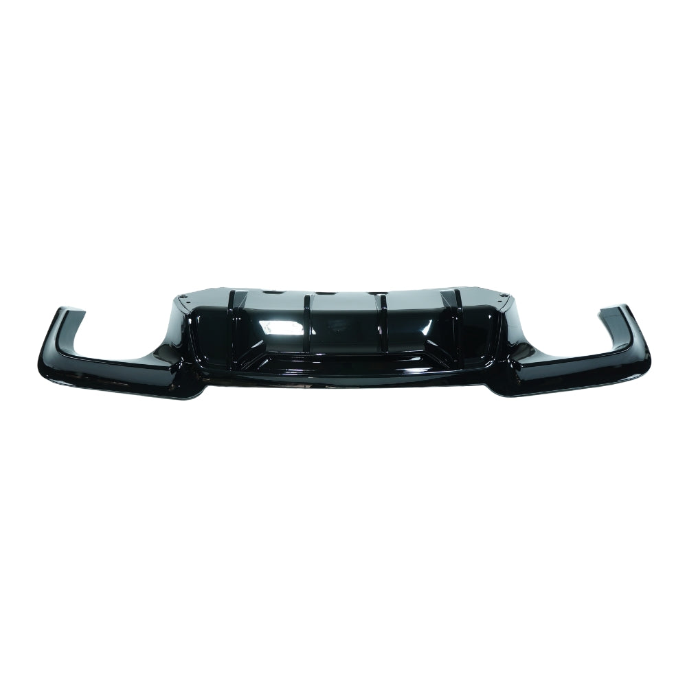 BMW 5 SERIES F10/F11 2011-2017 GLOSS BLACK DIFFUSER - QUAD TIP