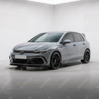3 Piece Front Splitter V1 In Gloss Black For Volkswagen Golf MK8 GTI/GTD/R/R Line 2020+