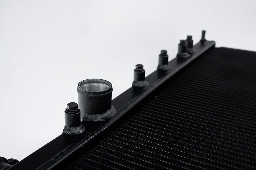 CSF 02-07 Subaru Impreza WRX/STI All-Aluminum Radiator - w/ filler neck - Black
