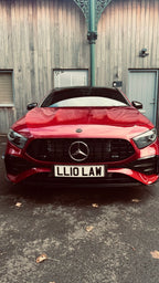 Mercedes W177A35 LCI Panamericana Grille Gloss Black & Chrome