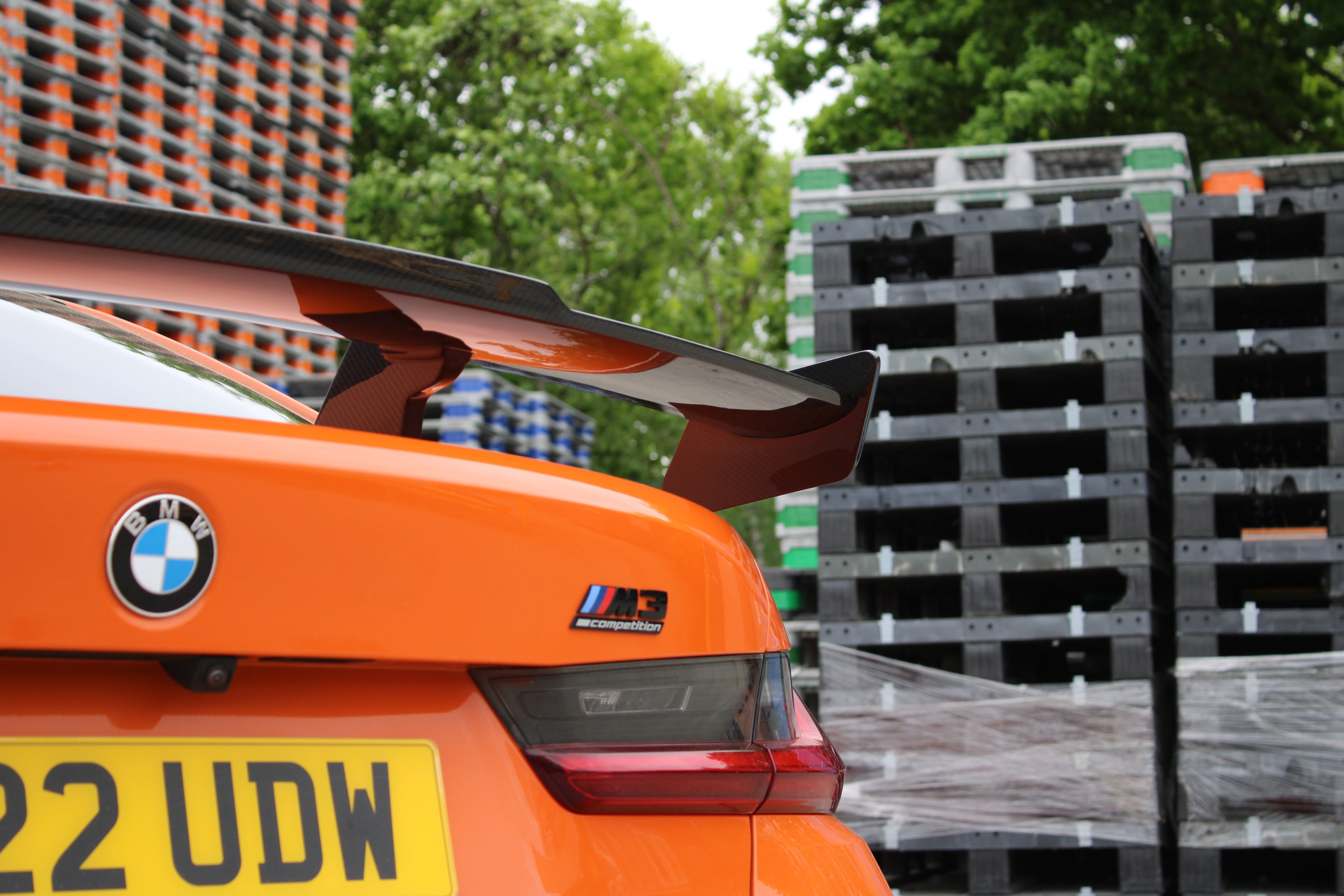 BMW M3 Black Tailgate Badge