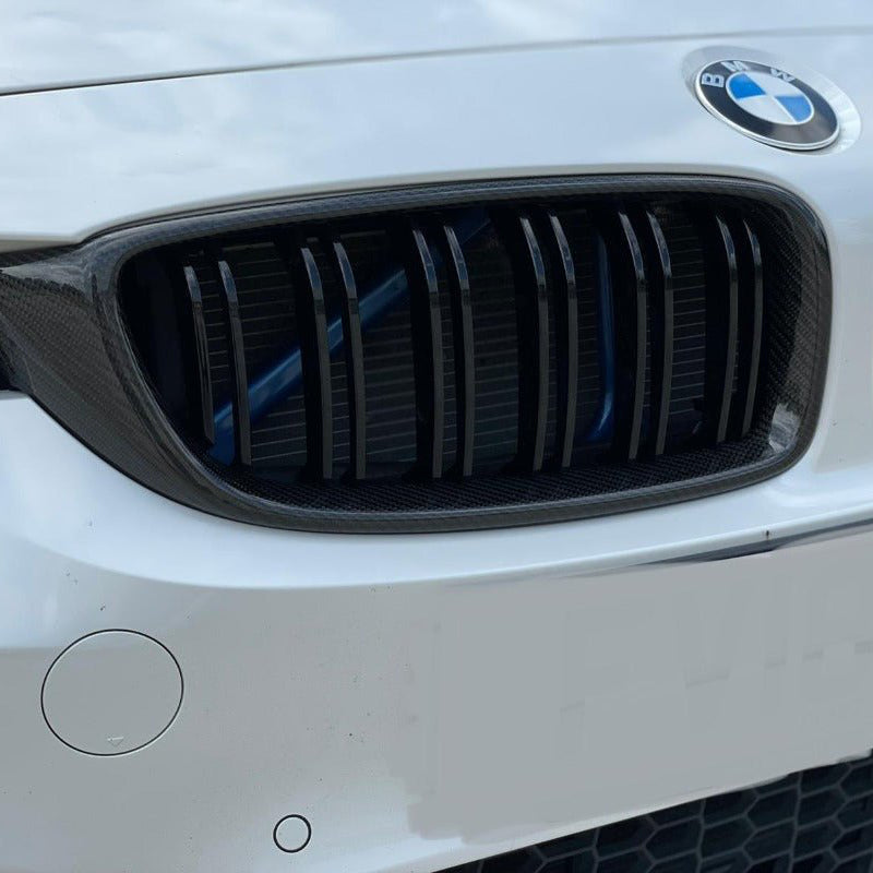 BMW F80 F82 F32 Carbon Fibre Kidney Grilles | M3 M4 Style