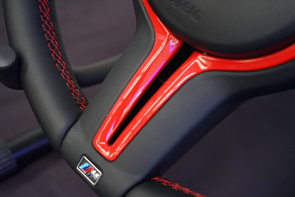 BMW 1, 2, 3, 4, 5 Series Custom Steering Wheel (IN STOCK - SWBMWF9)
