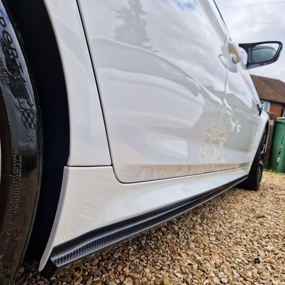 3D Style Carbon Fibre Side Skirts for BMW G30 5 Series F90 M5 17-23