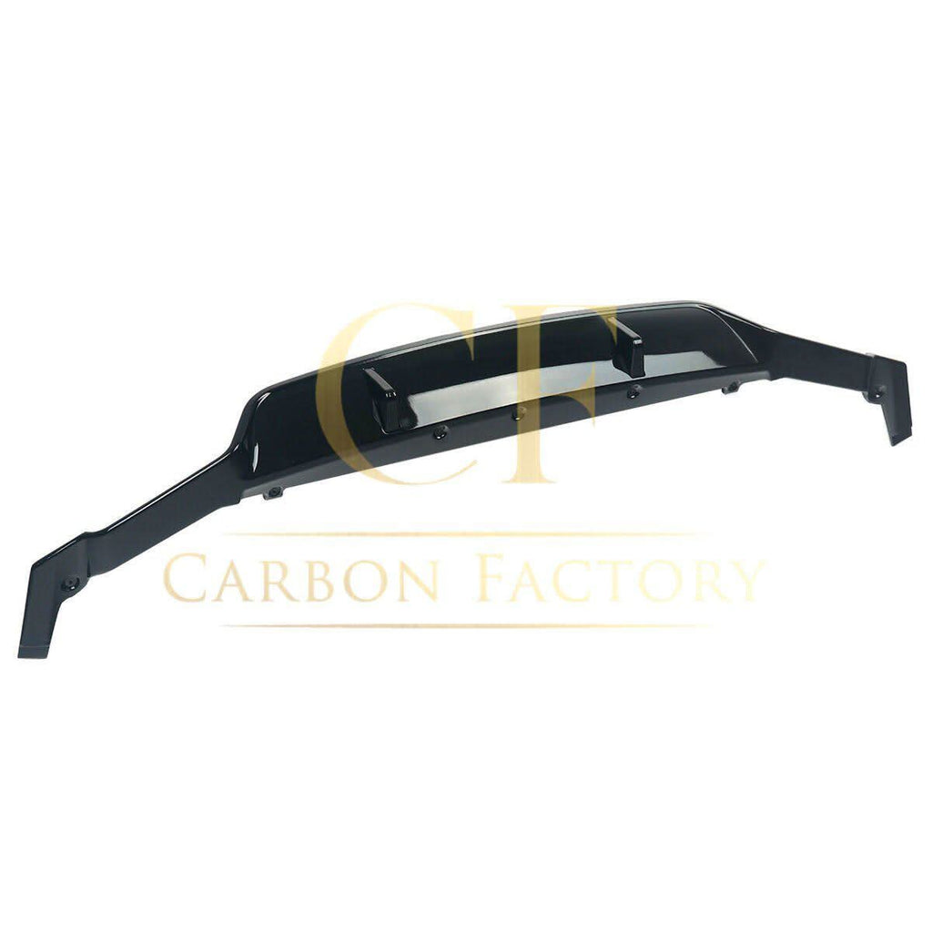 3D Style Gloss Black Rear Diffuser for BMW G30 G31 5 Series M Sport 17-24