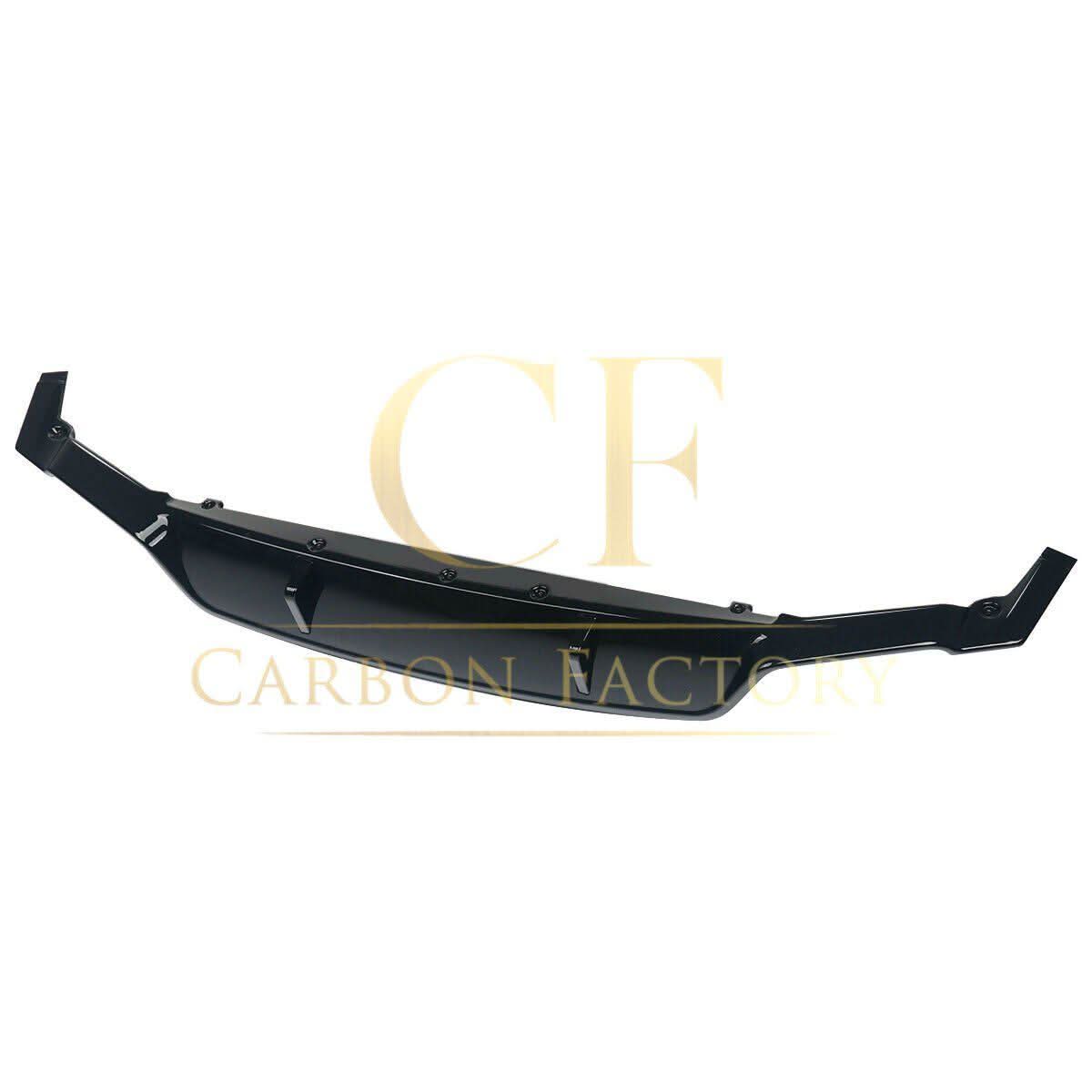 3D Style Gloss Black Rear Diffuser for BMW G30 G31 5 Series M Sport 17-24