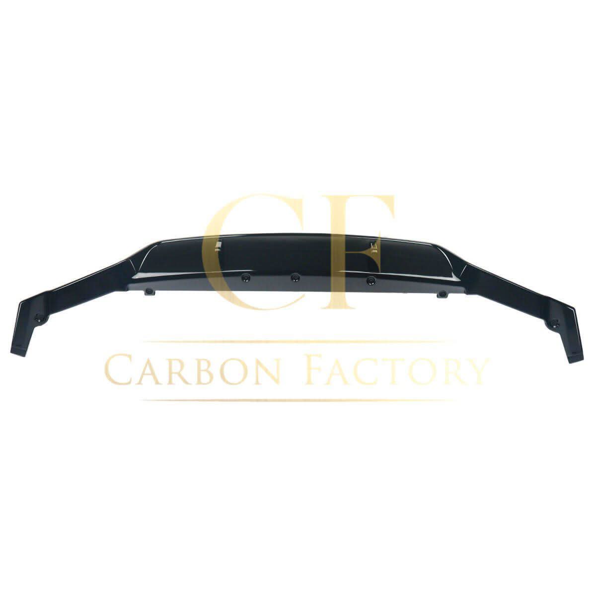 3D Style Gloss Black Rear Diffuser for BMW G30 G31 5 Series M Sport 17-24